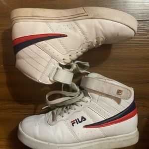 Fila hi top sneakers